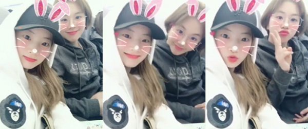 다현-채영. 사진|트와이스 공식 인스타그램