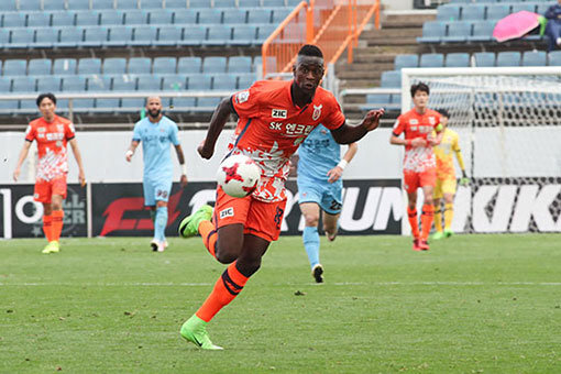 제주 멘디. 사진제공|제주 유나이티드