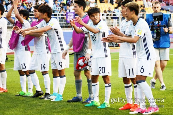 일본 U-20 대표팀. 사진=ⓒGettyimages이매진스