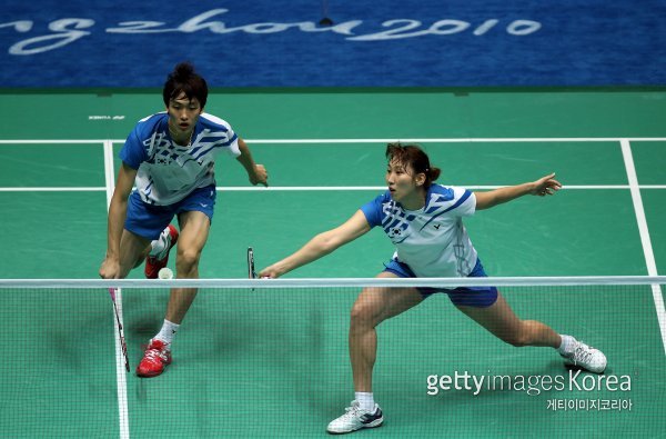 신백철-이효정(오른쪽). 사진=ⓒGettyimages이매진스