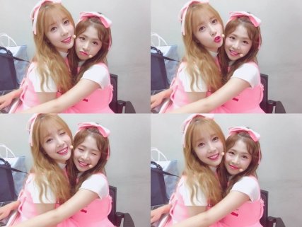 채경-채원. 사진|에이프릴 공식 인스타그램