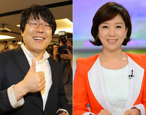 ‘시골의사’ 박경철-KBS 아나운서 정은성. 사진제공|동아닷컴DB·KBS