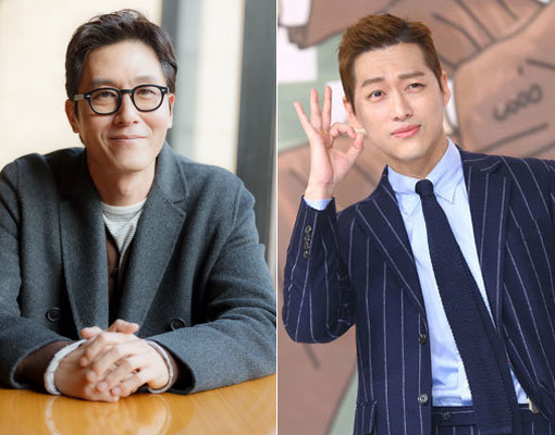 연기자 김주혁-남궁민. 사진제공|CJ엔터테인먼트·동아닷컴DB