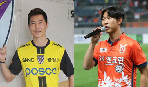 전남 김재성-제주 윤빛가람(오른쪽). 사진제공|전남·제주