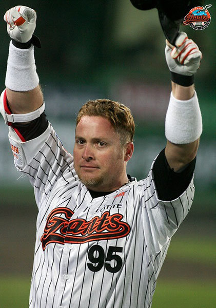 역대 개인 1경기 최다안타 신기록(7안타)을 세울 당시 가르시아. 사진제공｜롯데 자이언츠