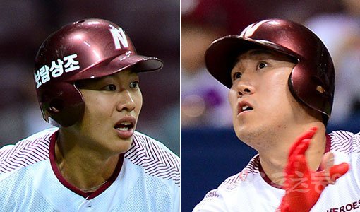 넥센 송성문-장영석(오른쪽). 스포츠동아DB