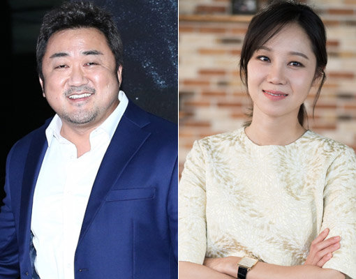 연기자 마동석-공효진. 사진제공|동아닷컴DB·워너브라더스 코리아