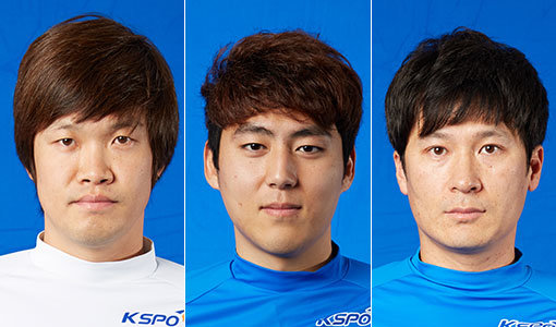 15기 고요한-18기 윤현준-11기 장인석 (왼쪽부터)