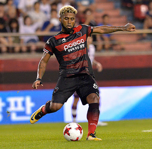 포항 무랄랴. 사진제공|포항 스틸러스