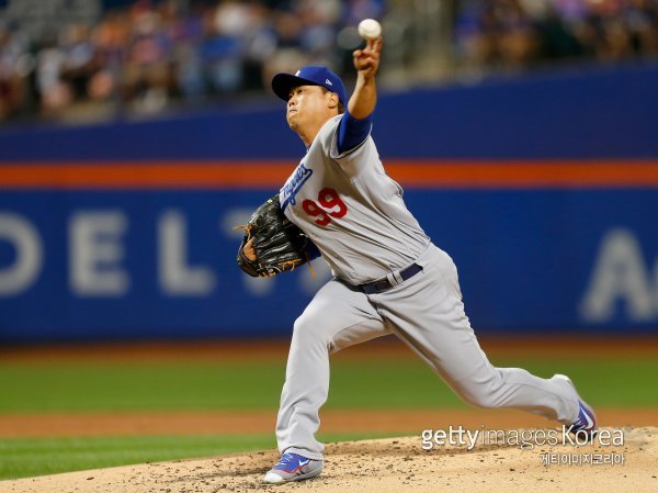 LA 다저스 류현진. 사진=ⓒGettyimages이매진스