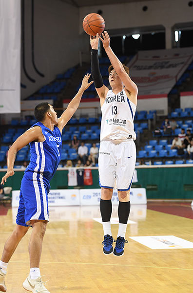 유니버시아드대표팀 강상재. 사진제공｜대한농구협회