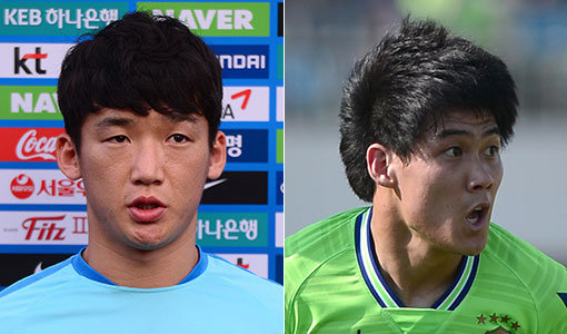 축구대표팀 김민우-최철순(오른쪽). 사진｜스포츠동아DB·전북현대
