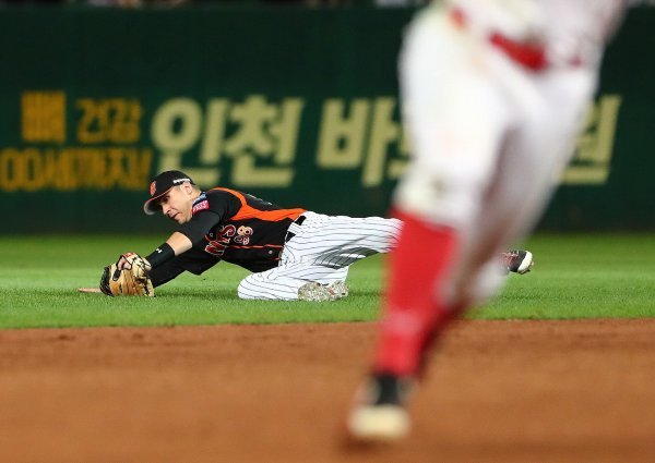 롯데 번즈. 사진제공|롯데 자이언츠