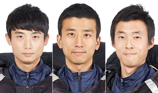 박원규-이휘동-고정환(왼쪽부터)