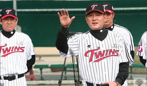 LG 시절 김기태 감독-조계현 수석코치(왼쪽). 사진제공|LG트윈스