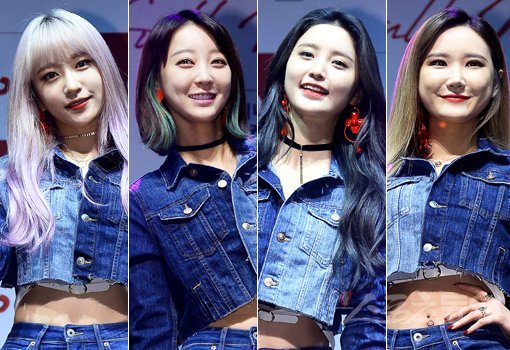 걸그룹 EXID. 왼쪽부터 하니-혜린-정화-LE. 스포츠동아DB