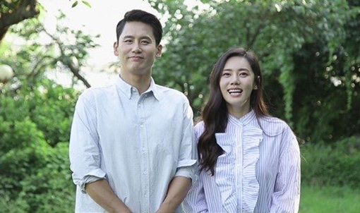 배우 우효광(왼쪽)-추자현 부부. 사진제공|SBS