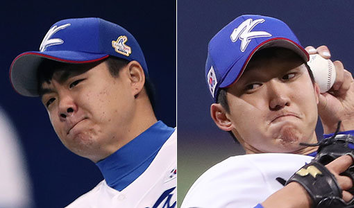 NC 장현식-구창모(오른쪽). 사진제공｜스포츠코리아