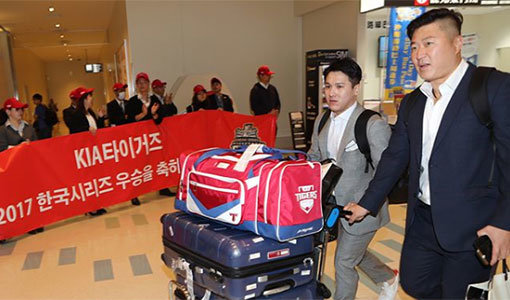 KIA 김선빈-최형우(오른쪽). 사진제공｜KIA 타이거즈 인스타그램