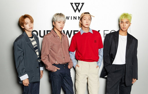 그룹 위너. 사진제공｜YG엔터테인먼트