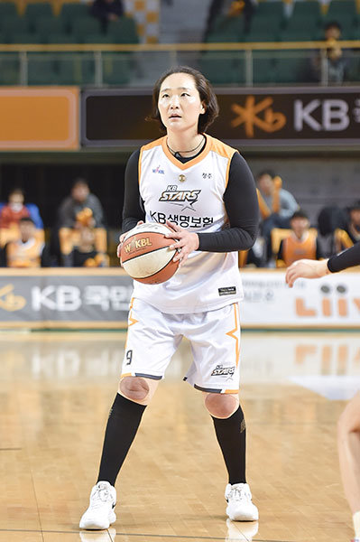 KB스타즈 정미란. 사진제공｜WKBL
