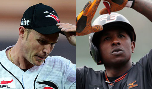 전 kt 시스코-전 한화 모건(오른쪽). 사진｜스포츠동아DB·한화 이글스