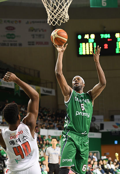 DB 벤슨. 사진제공｜KBL