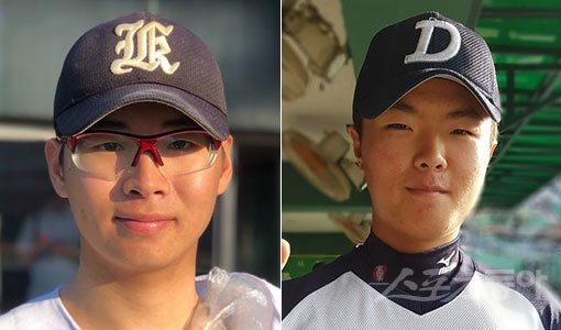 광주일고 조준혁-대구고 이승민 (오른쪽). 스포츠동아DB