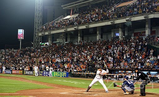 한화 이글스 VS NC 다이노스 경기 중 한화의 8회말 공격 모습. 스포츠동아DB