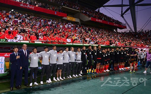 대한민국 축구대표팀. 스포츠동아DB