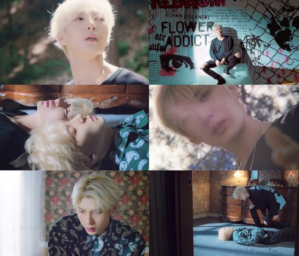 〈사진설명: 빅스 레오 컨셉 필름 ‘레오 프롬 레오’ 화면 캡처〉