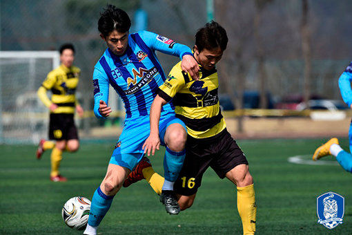 양평FC는 ‘2018 KEB하나은행 FA컵’ 돌풍의 주역이다. 32강에서 상주 상무를 제압한 양평이 8일 대구스타디움에서 열리는 16강전에서 대구FC마저 꺾을지 주목된다. 사진제공|대한축구협회