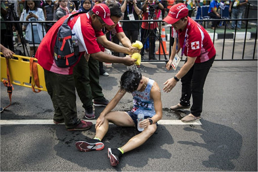 2018자카르타-팔렘방아시안게임 경보대표팀 주현명. 사진제공｜INASGOC