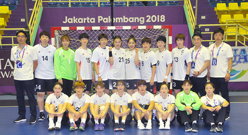 한국 여자 핸드볼 대표팀. 사진제공｜대한핸드볼협회