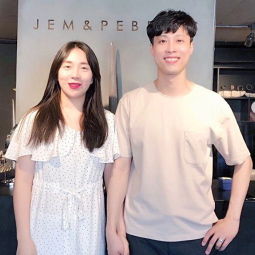 개그우먼 허안나(왼쪽) 커플. 사진출처｜허안나 인스타그램