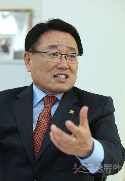 유준상 대한요트협회장 당선인. 스포츠동아DB