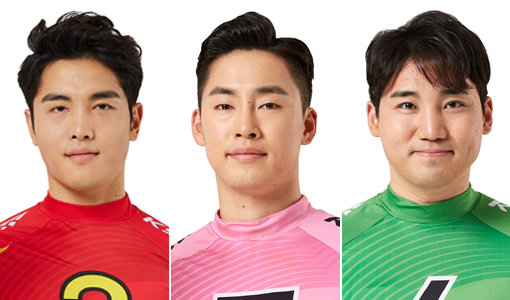 21기 성낙송-21기 정하늘-18기 신은섭(왼쪽부터).