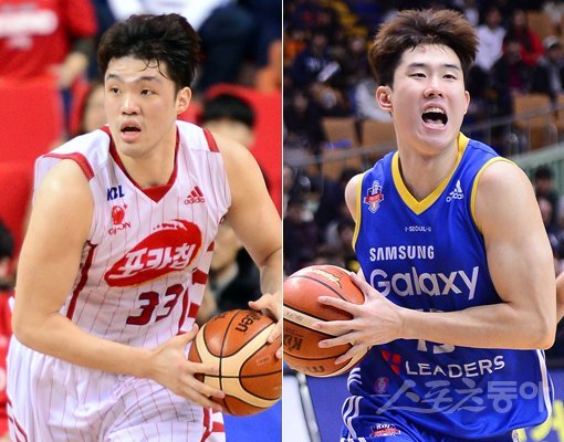 오리온 이승현(왼쪽)-삼성 임동섭. 스포츠동아DB