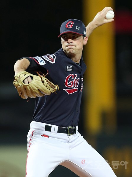 롯데 브룩스 레일리. 스포츠동아DB