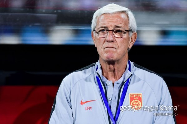 중국 축구대표팀 마르첼로 리피 감독. 사진=게티이미지코리아