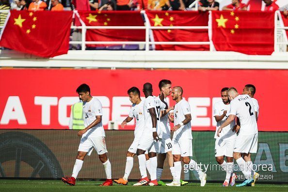 키르기스스탄 축구대표팀. 사진=게티이미지코리아