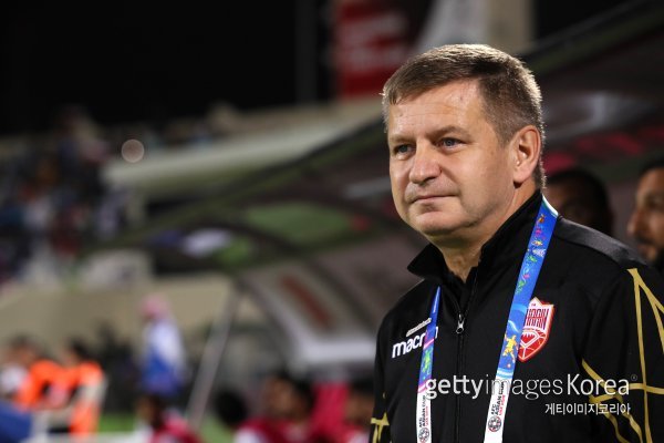 바레인 축구대표팀 미로슬라프 수쿠프 감독. 사진=게티이미지코리아