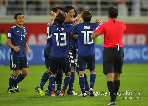 일본 축구대표팀. 사진=게티이미지코리아