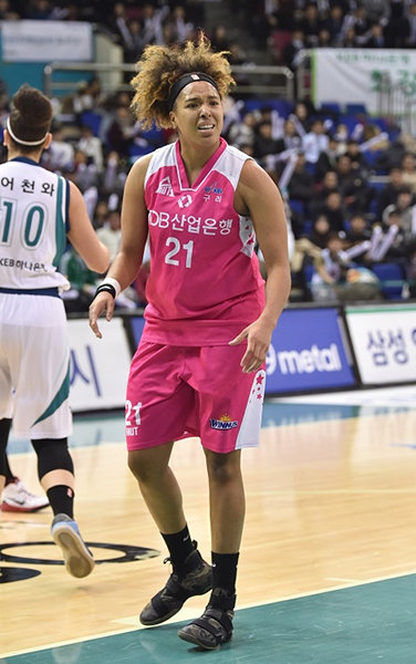 티아나 하킨스. 사진제공｜WKBL