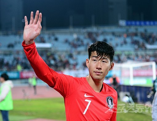 한국 남자 축구대표팀 손흥민. 스포츠동아DB