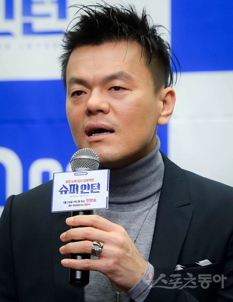 가수 겸 JYP엔터테인먼트 대표 프로듀서 박진영. 스포츠동아DB