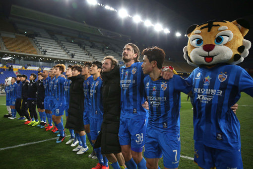 울산 현대. 사진제공｜한국프로축구연맹