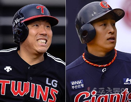 LG 김현수(왼쪽)-롯데 손아섭. 스포츠동아DB