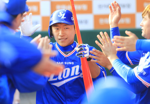 삼성 라이온즈 송준석. 사진제공｜삼성 라이온즈