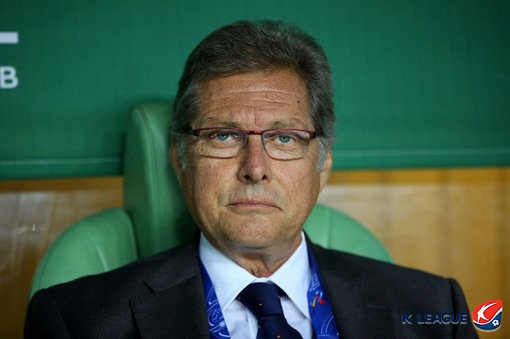 우라와 레즈(일본) 오스왈도 올리베이라 감독. 사진제공｜한국프로축구연맹